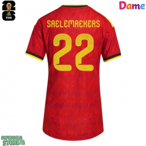 Belgien Alexis Saelemaekers #22 Replika Hjemmebanetrøje Dame VM 2026 Kortærmet